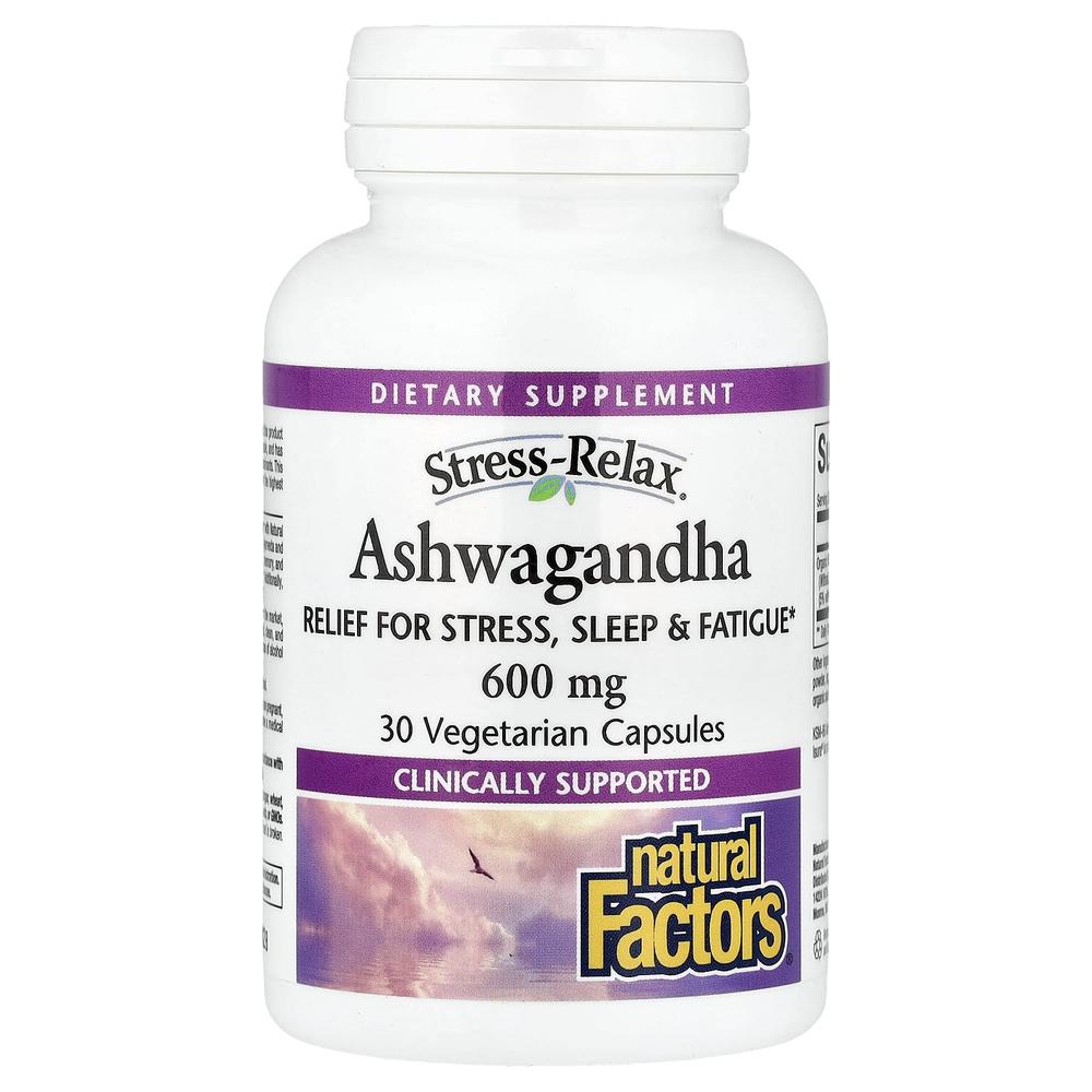 네츄럴팩터 아슈와간다 추출물 600mg Ashwagandha 30정 - 상세 이미지 2