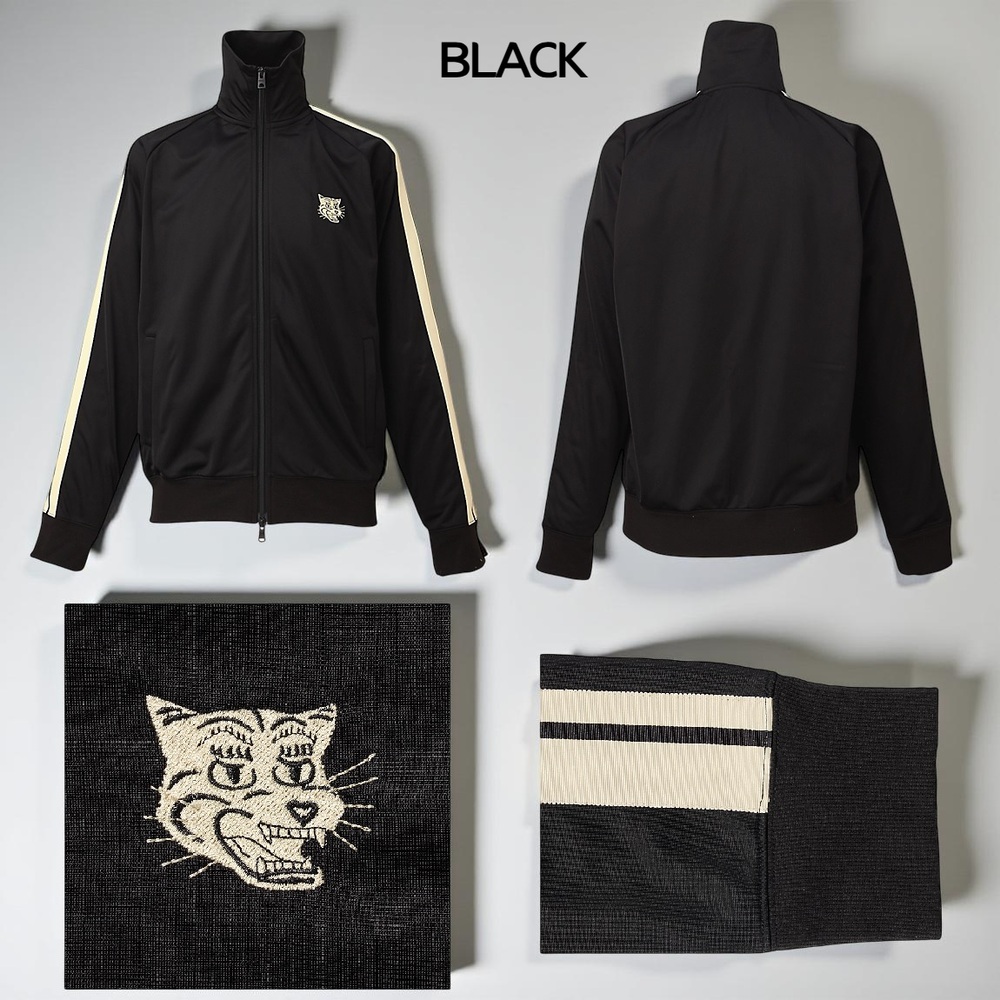 오니츠카타이거 호랑이 자수 트랙탑 여성 집업 져지 2183B557 KHAKI M - 상세 이미지 3