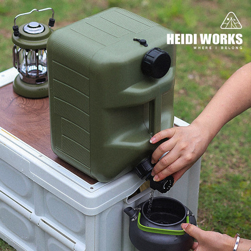 하이디웍스 대용량 식수통 캠핑 물통 10L 워터저그