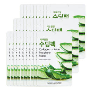 1일 1팩 알로에 진정 콜라겐 마스크 [30매입] 솔직 후기 | 피부 타입별 분석 - 상품 이미지 1