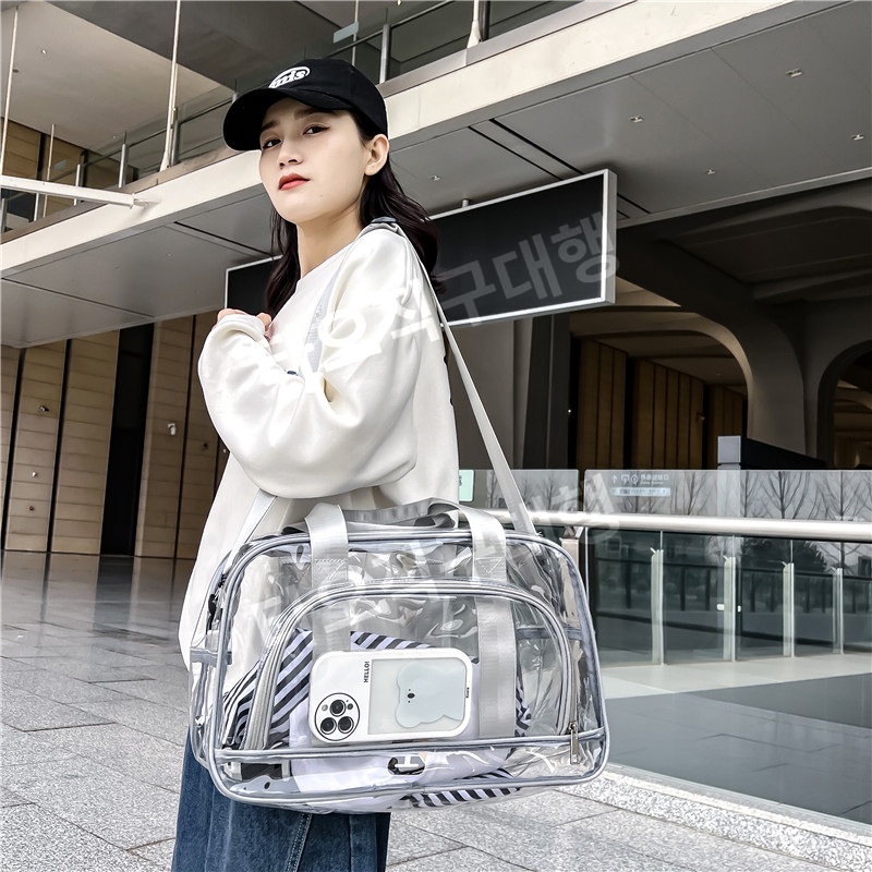 야구장가방 덕질 직관가방 다용도 야구직관가방 관람 가방 투명 스포츠 직관 방수 - 상세 이미지 4