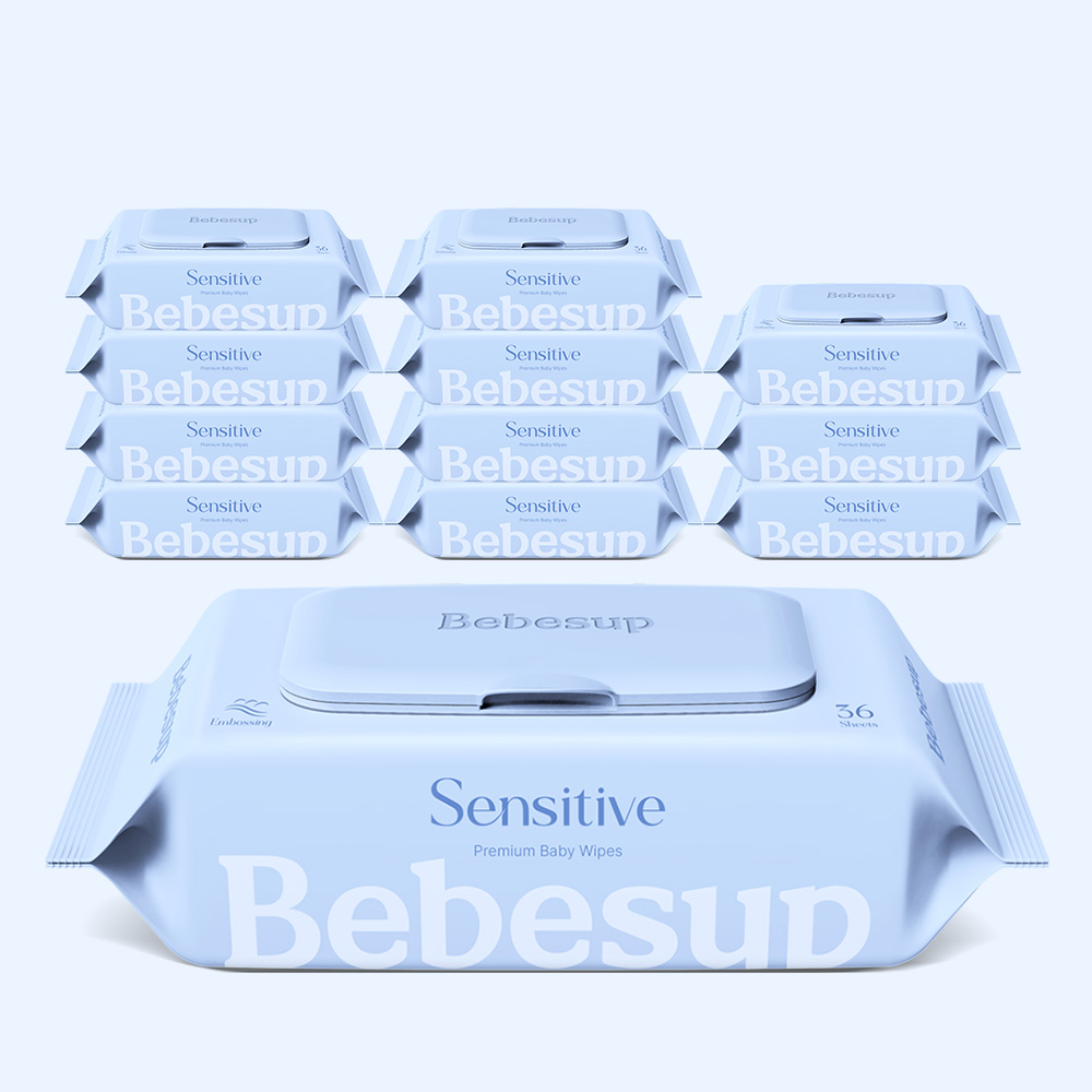 베베숲 센시티브 36매 슬림 캡 12팩
