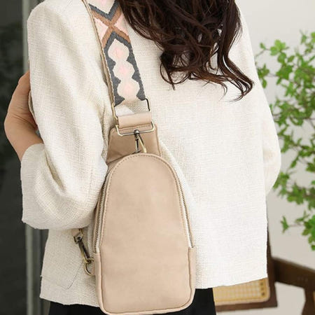 미니 크로스백 핸드폰가방 슬링백 힙색 여행 산책 외출 데일리룩 감성 포인트백
