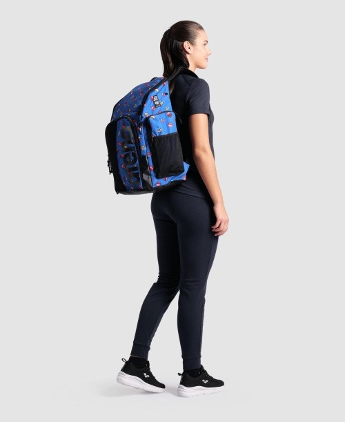 아레나 Spiky III 45 Allover Print Backpack - 상세 이미지 4