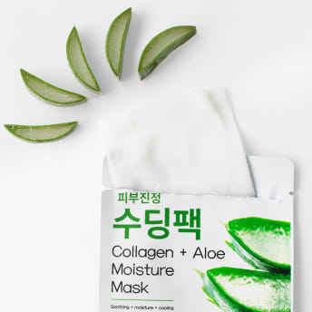 1일 1팩 알로에 진정 콜라겐 마스크 [30매입] - 상세 이미지 3