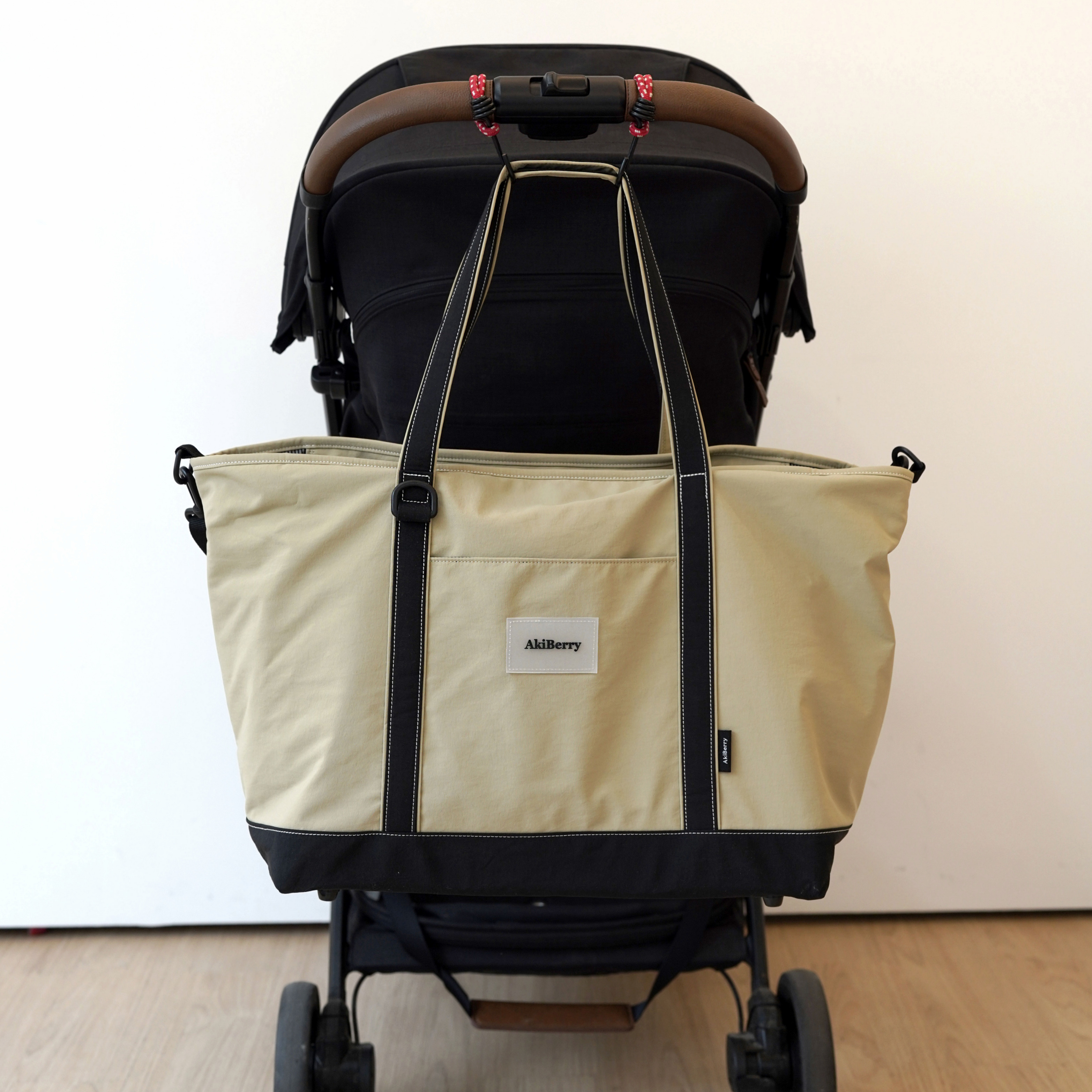 아키베리 리브백 / 기저귀가방 가벼운 방수 보냉 포켓 보부상 숄더백