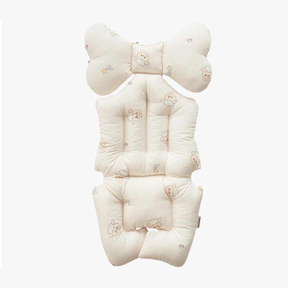 마롤로뜨 유모차 라이너 면 모달 신생아 카시트 쿠션 통통 양면 쿨시트 빌리지 양양이