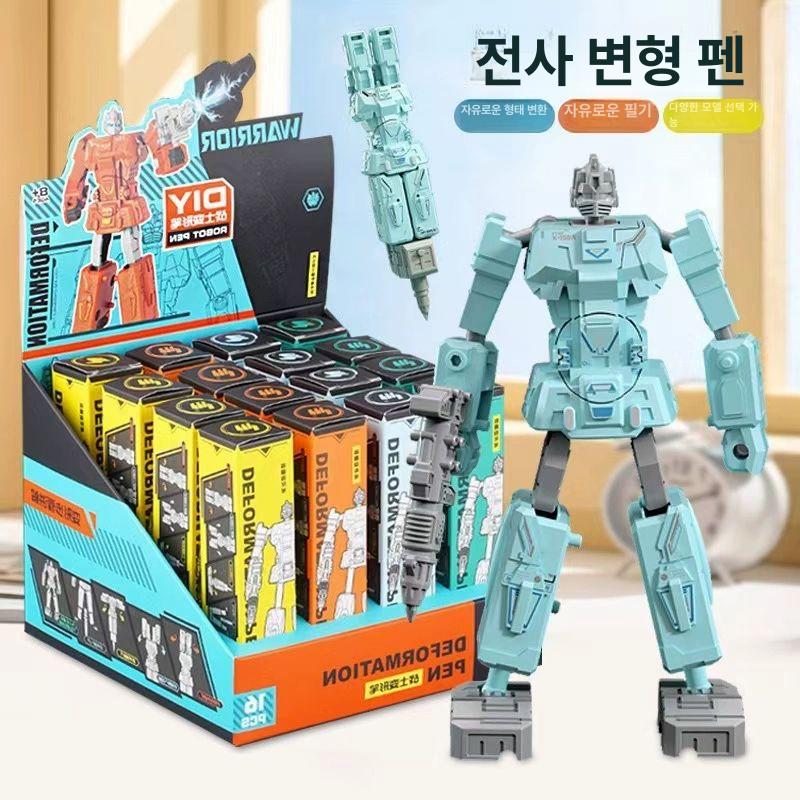 트랜스포머 변신 볼펜 프라임 옵티머스 옐로우펜 차오롱오렌지 - 상세 이미지 3