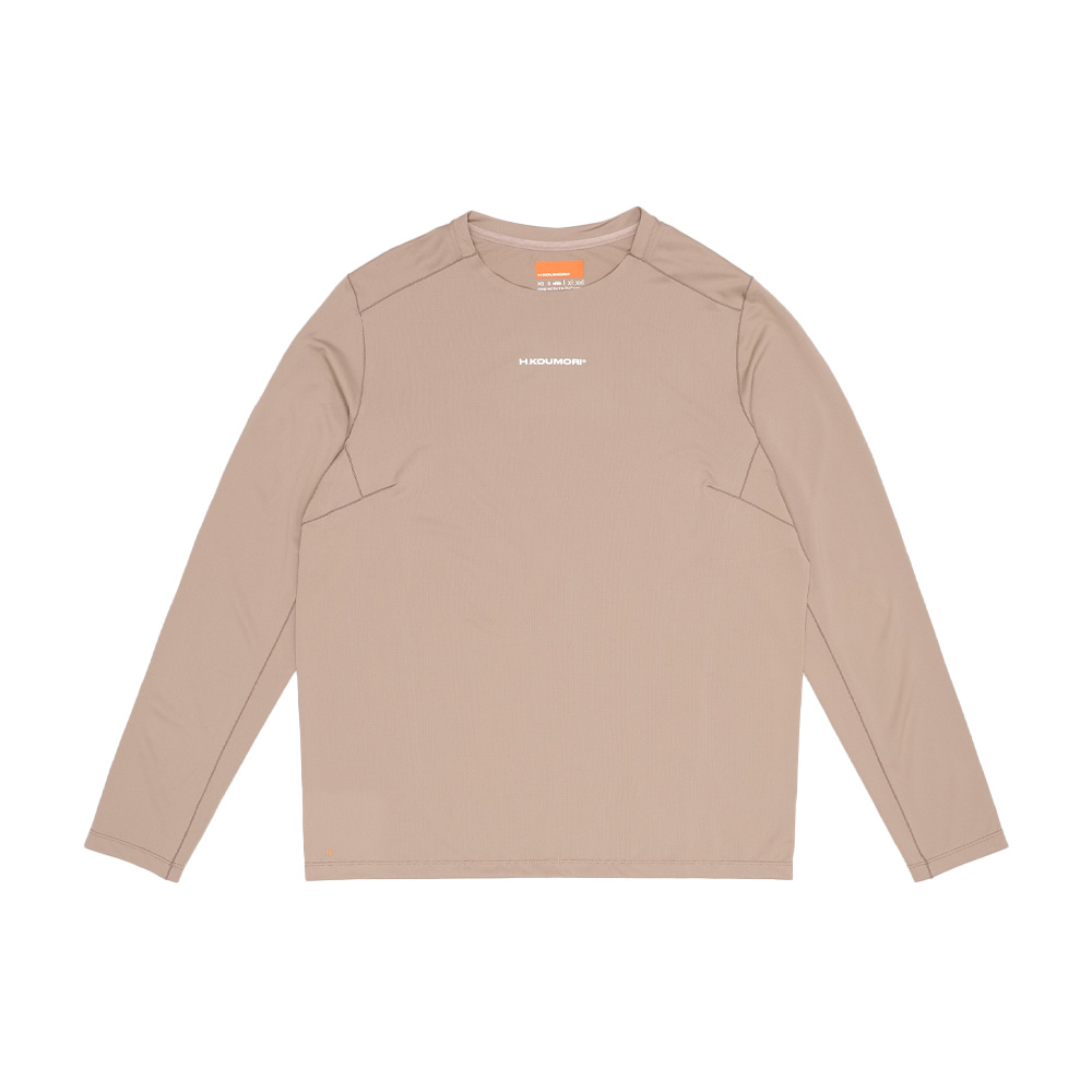 H.쿠모리 Sport Training Long Sleeve Brown - 상품 이미지
