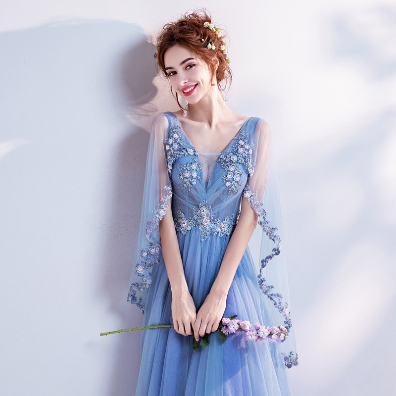 연주드레스 합창 드레스 무대 공연복 여성용 롱드레스 - 상세 이미지 2
