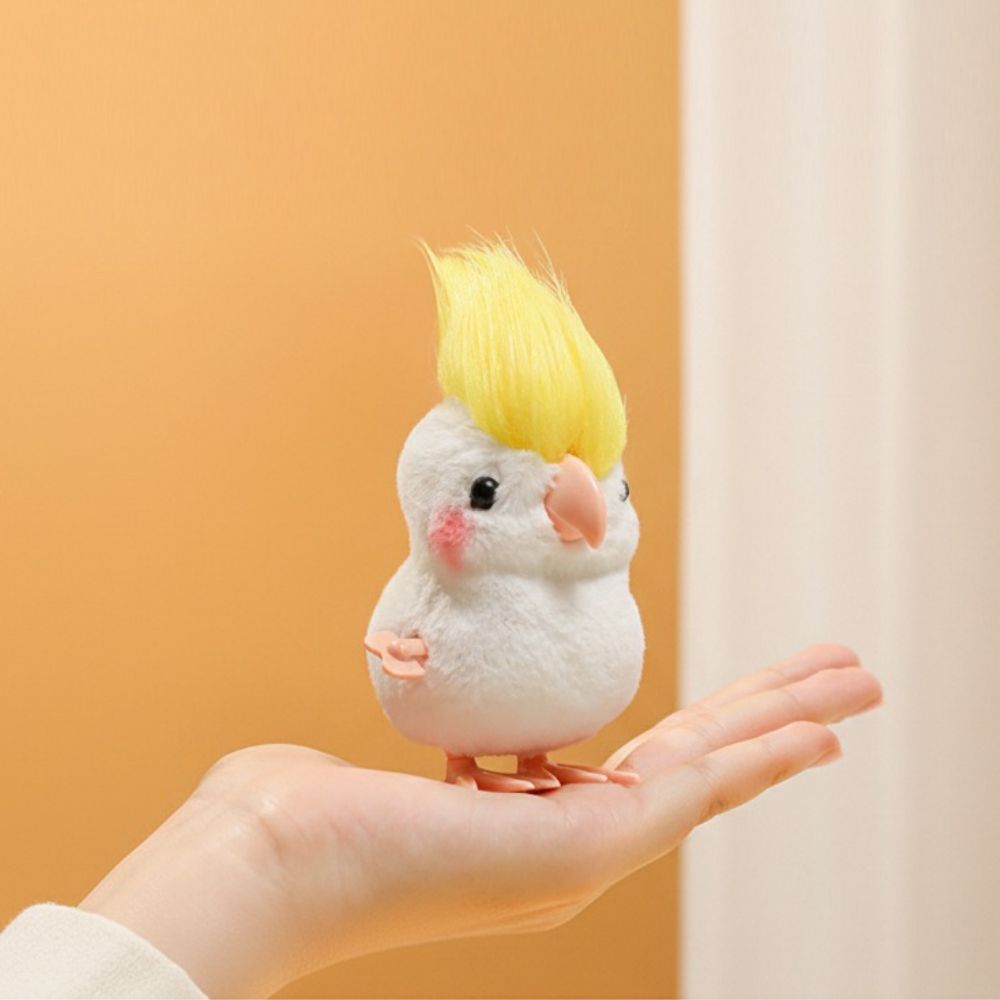 빌리네집 점프하는 앵무새인형 태엽 움직이는 걸어다니는 병아리 인형 - 상세 이미지 3