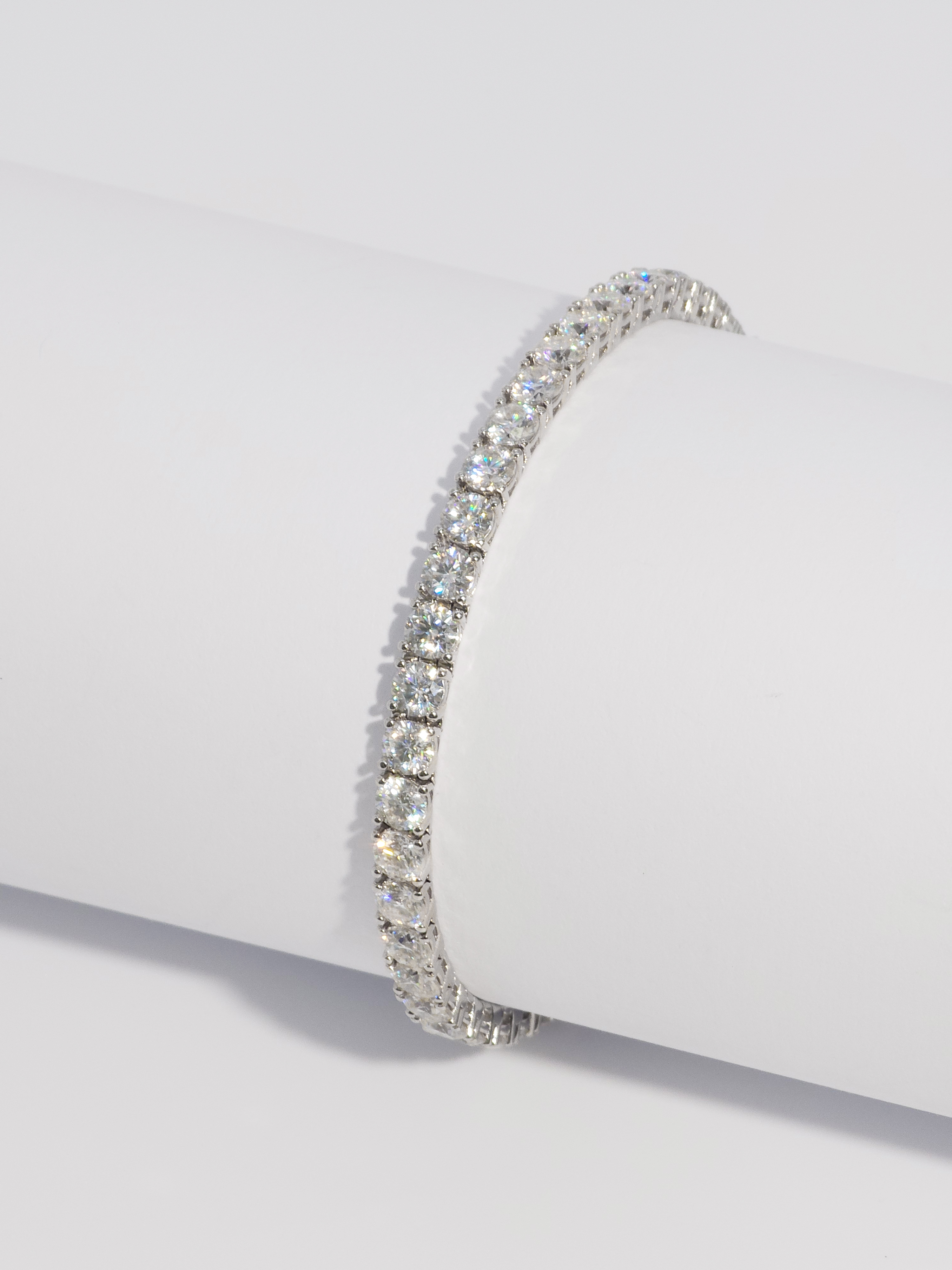 랩다이아 테니스팔찌 3.5mm 고퀄리티 랩다이아몬드 14k 18k 이미지 6