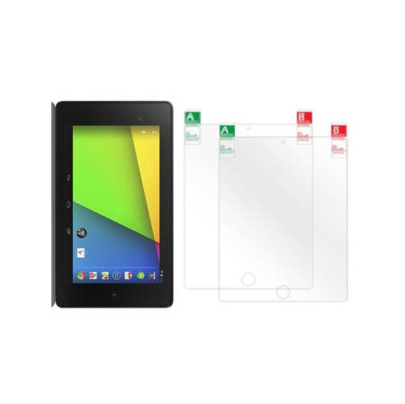 HW마트 협력사 넥서스7 2세대 재사용 지문 방지 코팅 필름 2매 디스플레이화면보호필름