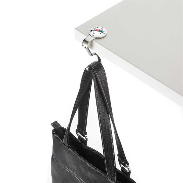 독일 디자인 브랜드 트로이카 BIRDIE 가방걸이 손쉬운 휴대 최대 5kg 하중 멀티컬러 - 상세 이미지 3