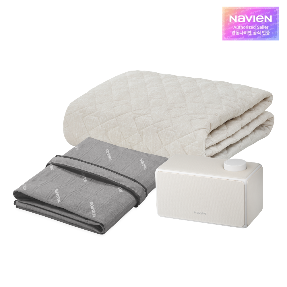 [26년신형] 경동나비엔 숙면매트 EMW521 슬림형 분리난방 퀸, 145x195cm
