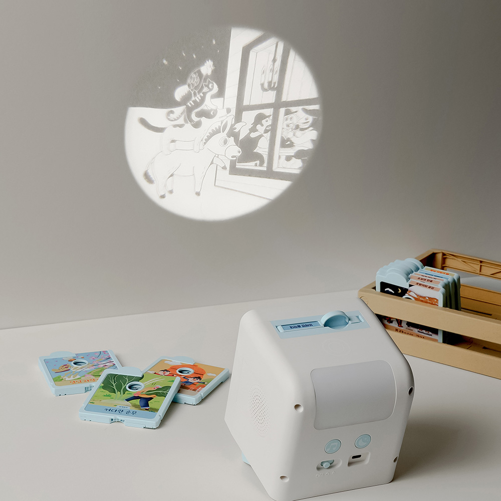 키즈위드 이야기시네마플러스 2세대 그림자극장 그림자동화 수면교육 수면등