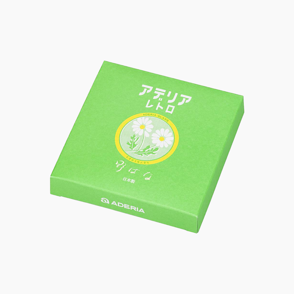 [아데리아] 레트로 유리 플레이트 12cm, Nobana - 상세 이미지 2
