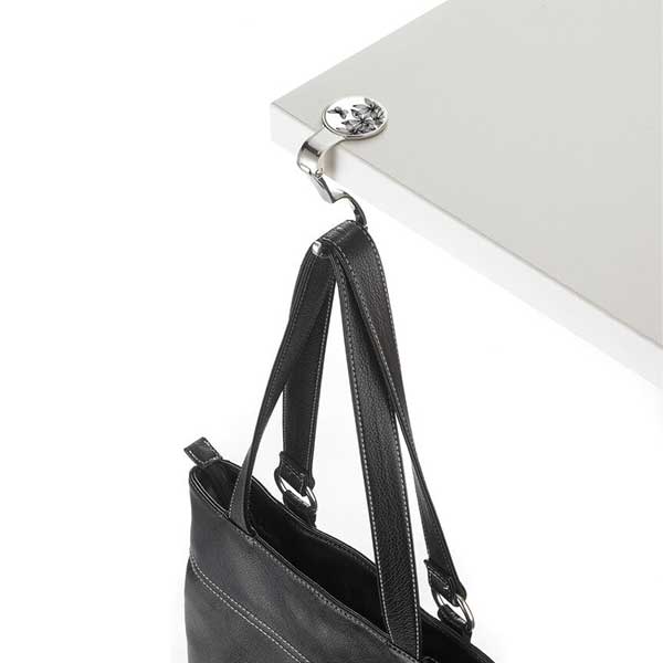 독일 디자인 브랜드 트로이카 BLACK FLOWERS 가방걸이 손쉬운 휴대 최대 5kg 하중 멀티컬러 - 상세 이미지 3