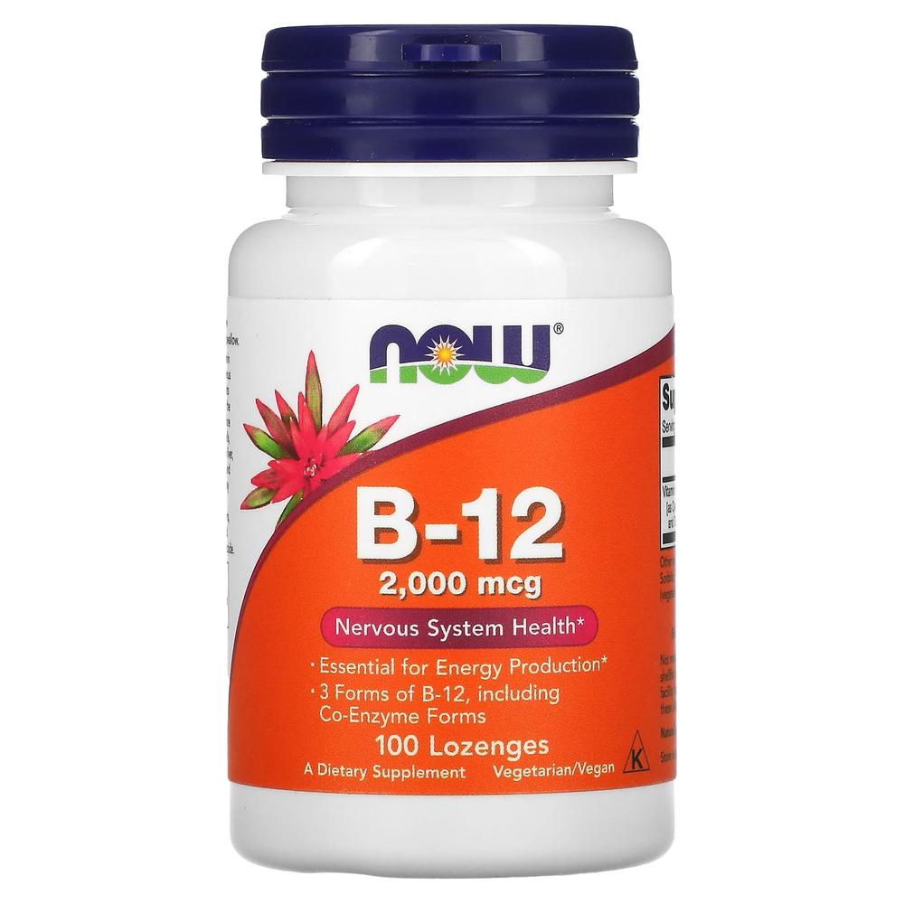 나우 비타민 B12 메틸코발라민 2000mcg 100정 - 상세 이미지 2