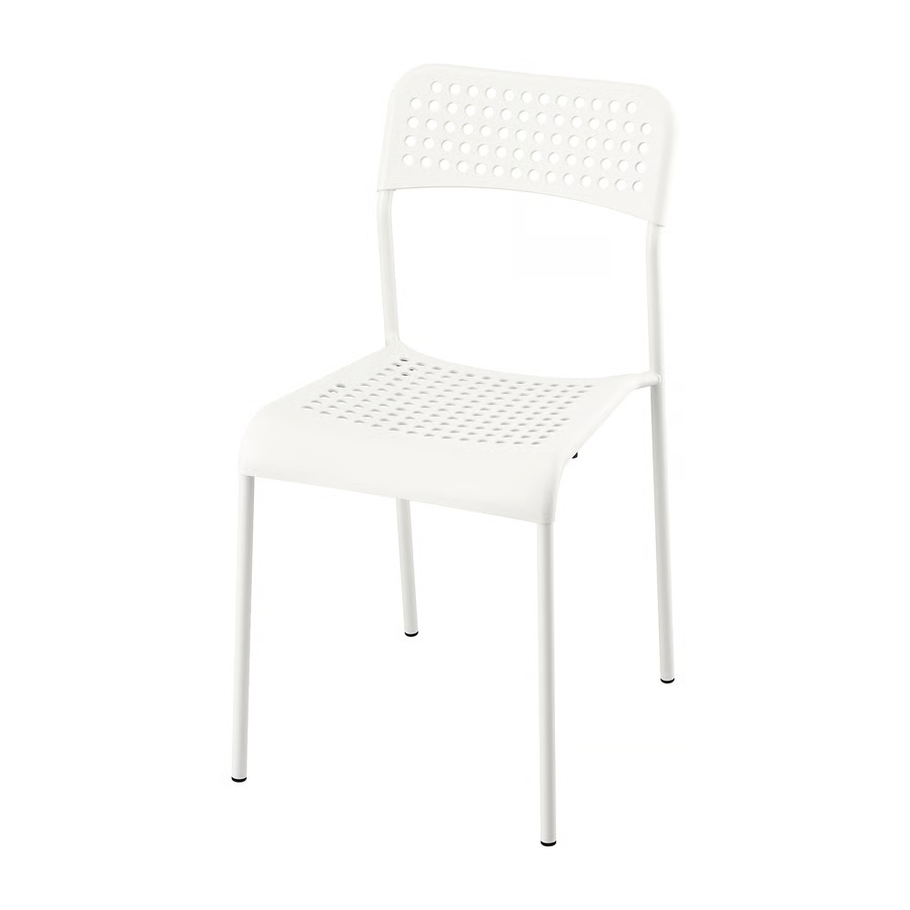 이케아 ADDE 아데 국민 의자 화이트