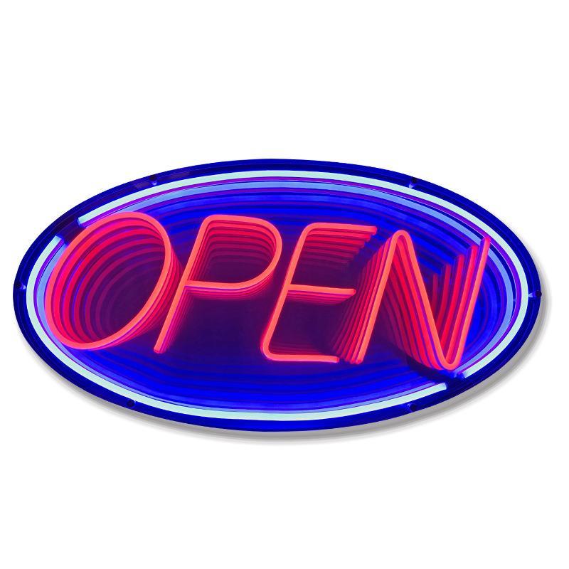 LED 네온 광고판 오픈 바 카페 장식 12V 60x30cm OPEN AXM 5V 12V - 상품 이미지