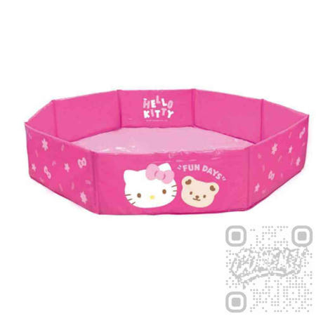 컴엔제이 헬로키티 놀이매트 볼풀매트 아기볼풀장