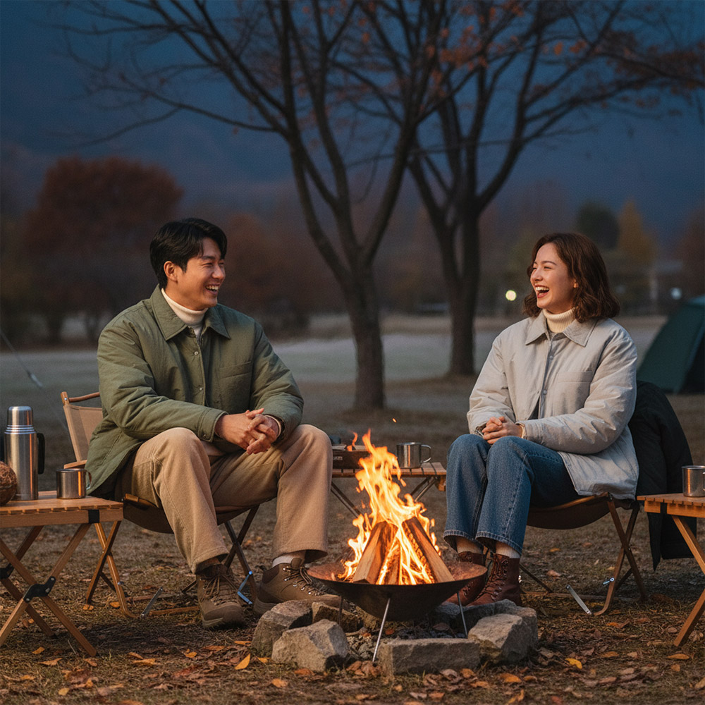 여성 셔츠형 경량 패딩 퀄팅 누빔 가벼운 웰론점퍼 이미지 8