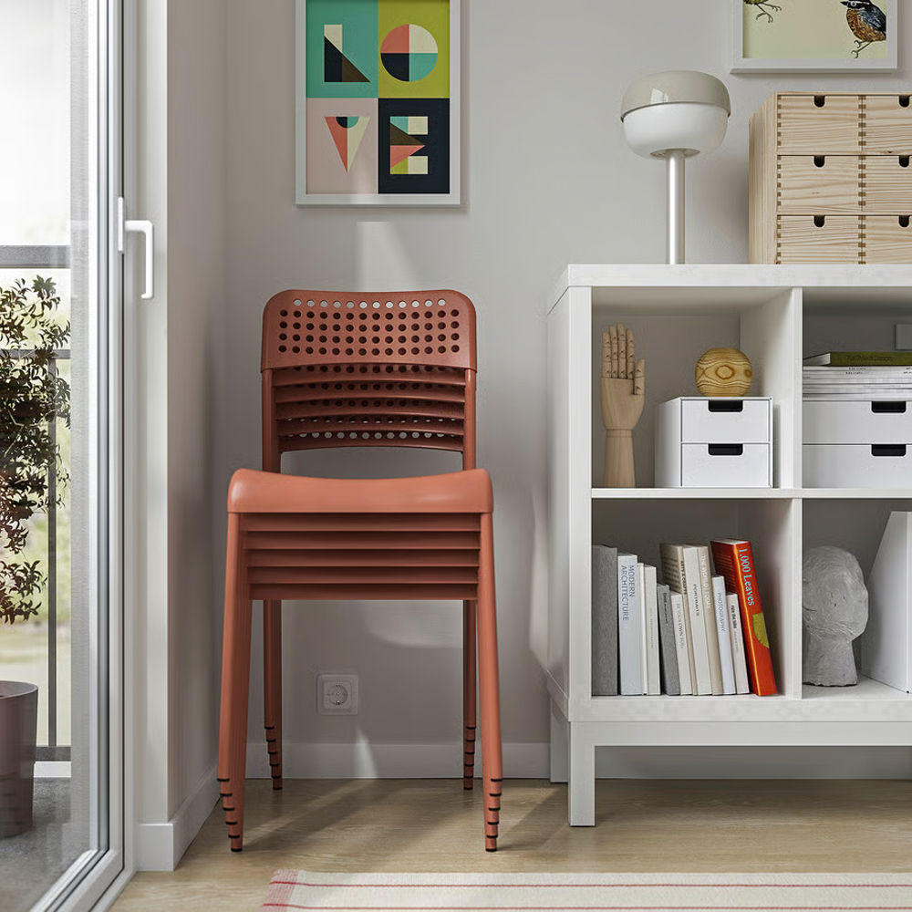 이케아 ADDE 아데 국민 의자 화이트