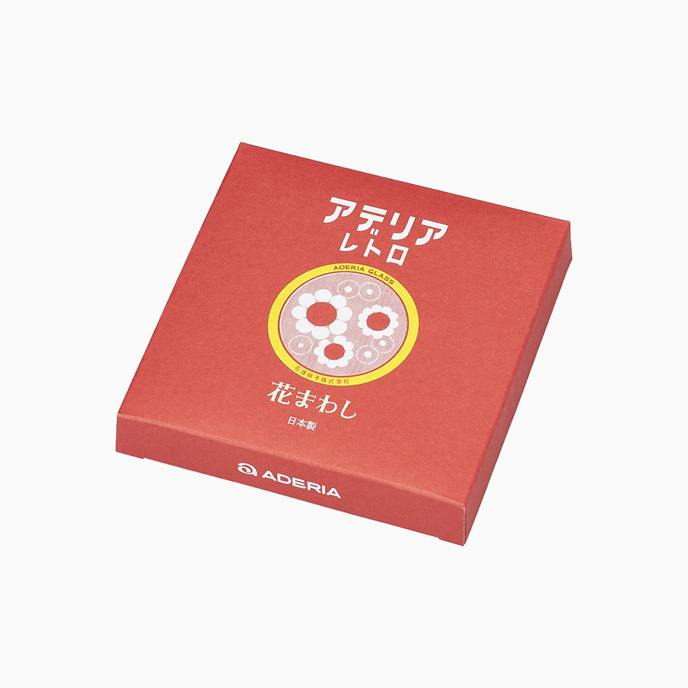 [아데리아] 레트로 유리 플레이트 12cm, Dahlia - 상세 이미지 2