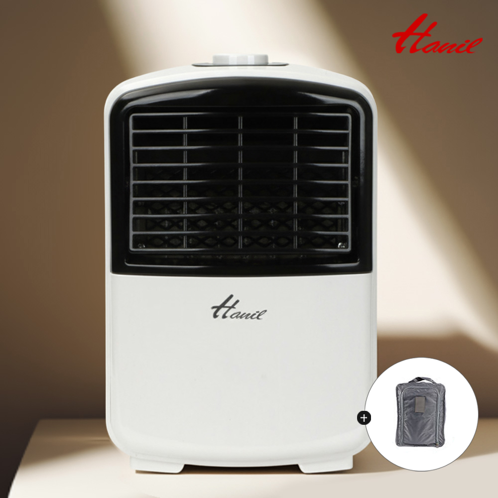 한일 미니온풍기 캠핑히터 욕실 소형 화장실 사무실 온풍기 화이트