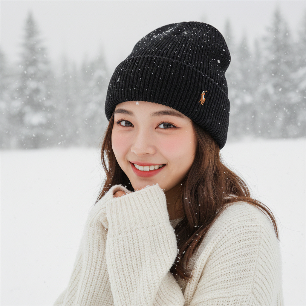 폴로 랄프로렌 시그니처 비니 모자 멀티포니 - 상세 이미지 4