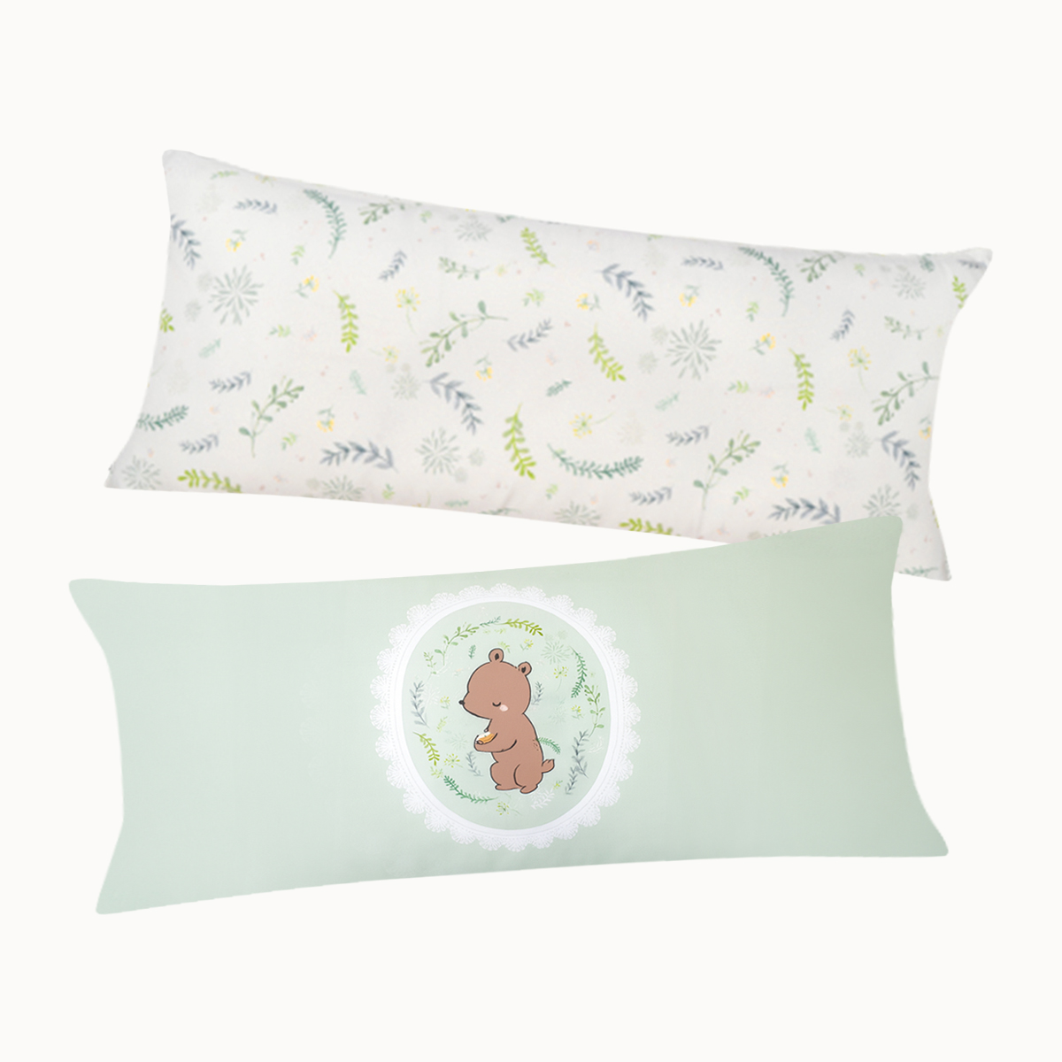알러지케어 캐릭터 어린이바디필로우 누빔 유아 키즈베개커버 앤베어, 30x70cm