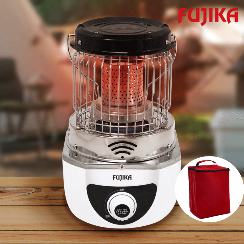 야외용 소형가스난로 캠핑 휴대용 부탄가스난로 낚시용