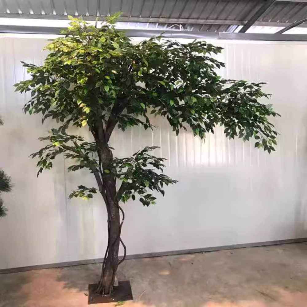 대형 인조나무 인조목 키큰 조화나무 회사 거실 카페 확장형 1.5x2m - 상세 이미지 3