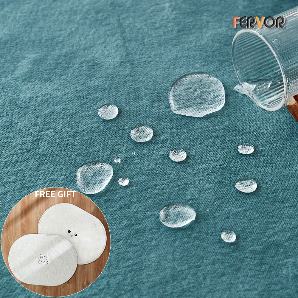 사은품행사중 퍼보 오피러스 방수 러그 발수 사계절 카페트 소파패드 그린, 사각100x150