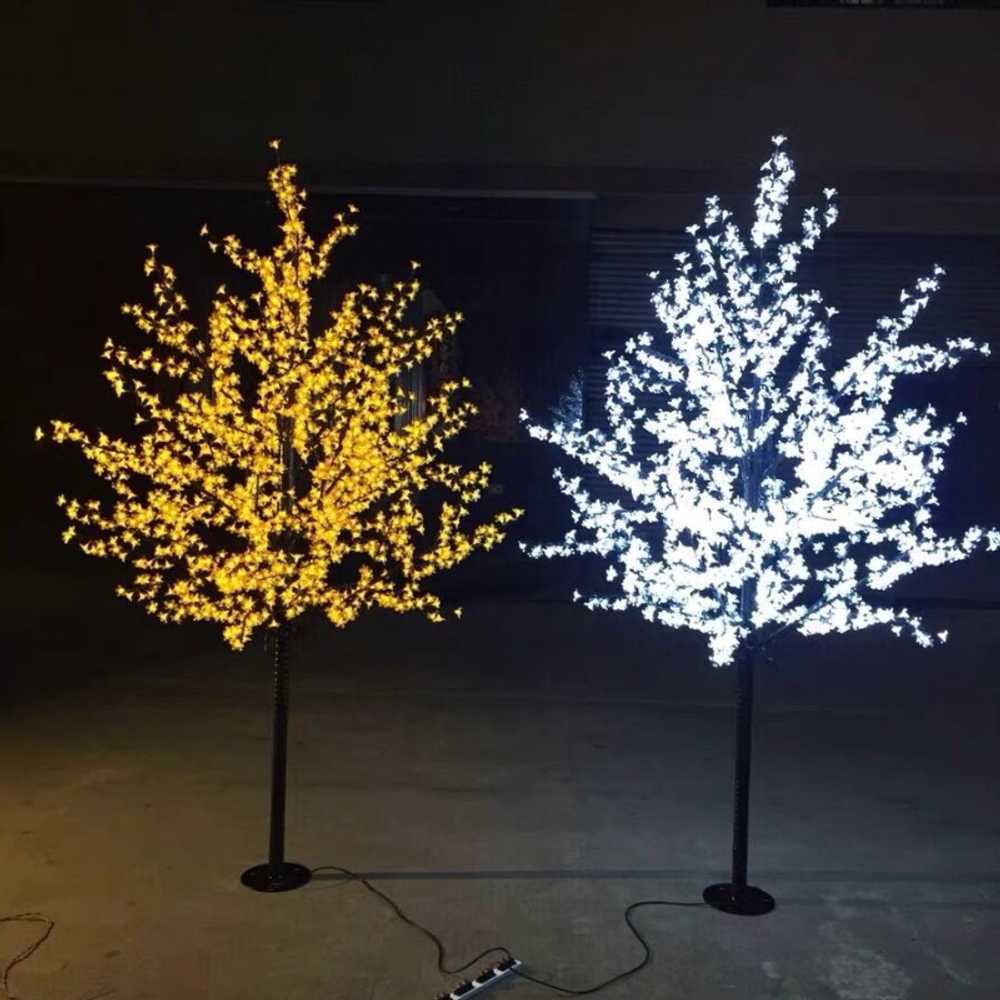 나무 조명 조화 LED 빛나는 인테리어 포인트 장식품 1.2m + 240등(7색상) - 상품 이미지