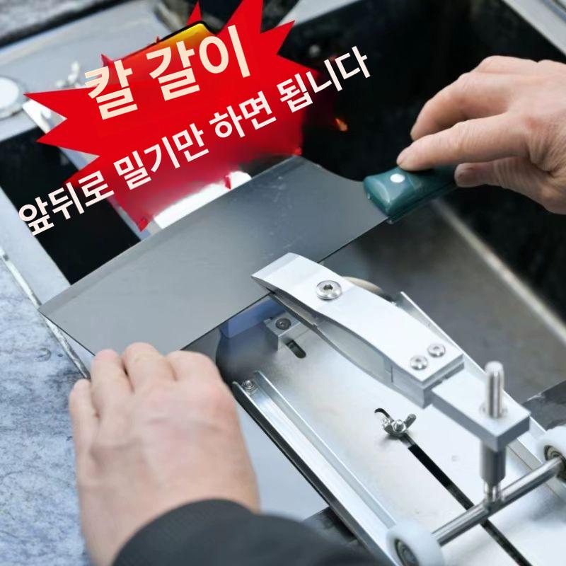 기계 숫돌 칼갈이 그라인더 편리한 가위갈이 샤프너 주방용 연마기 글로벌 칼갈이기계 단일 항목 - 상세 이미지 3