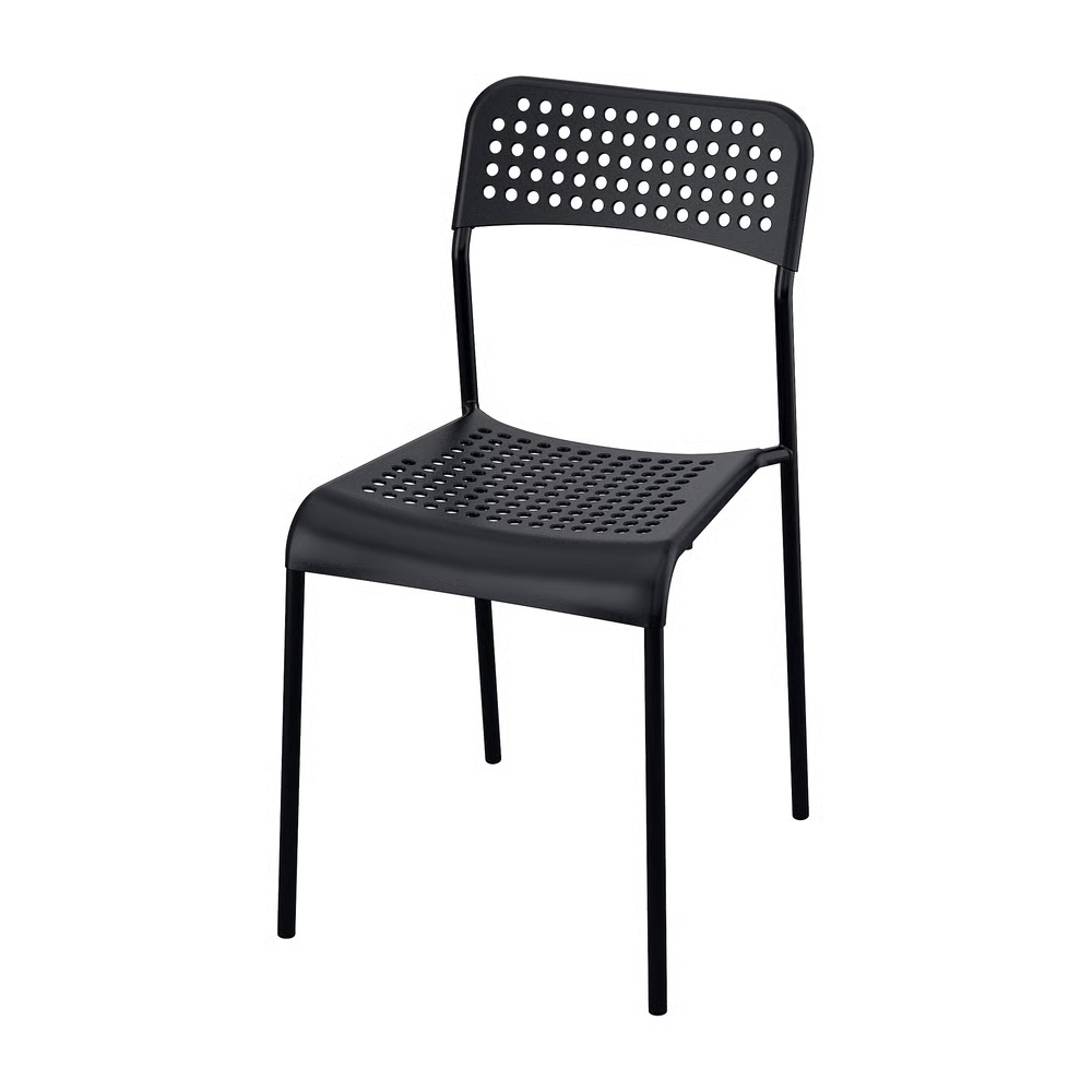 이케아 ADDE 아데 국민 의자 화이트