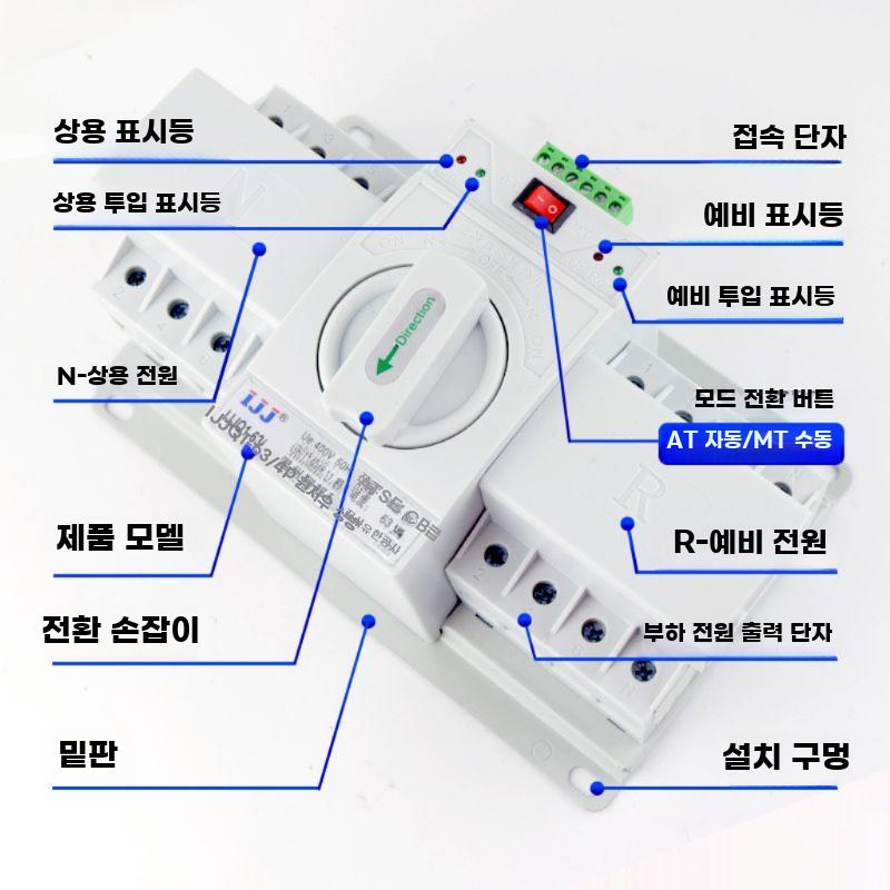 모터홈 차박용 이중 스위치 양쪽 자동전환스위치 캠핑카 - 상세 이미지 5