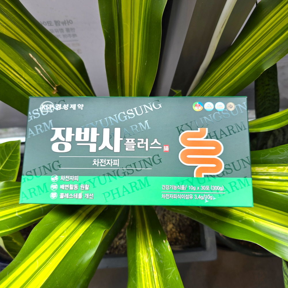 경성제약 장박사 1box 30포+증정품 차전자피 배변활동 기능성 건강기능식품 제품 이미지