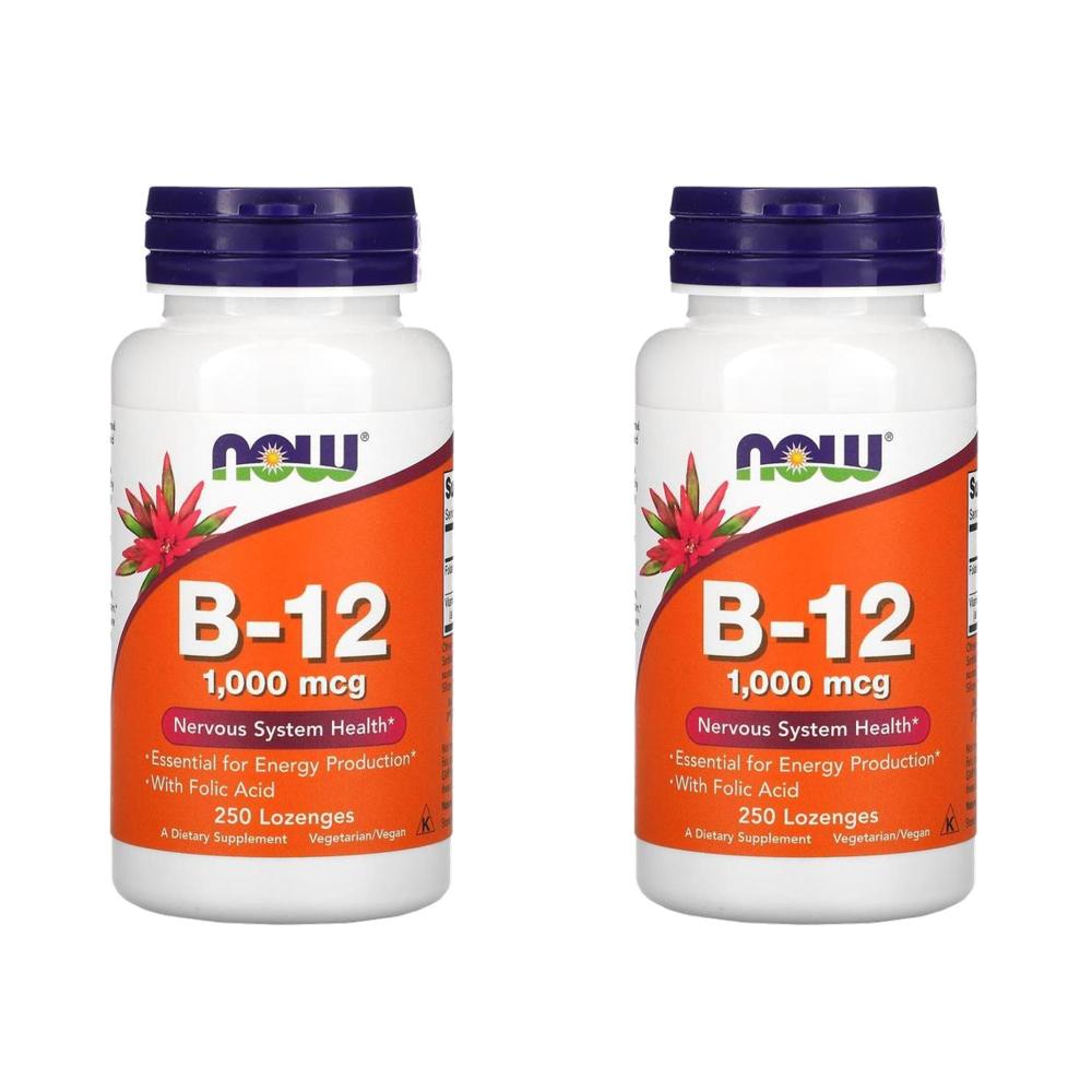 나우 비타민 B12 메틸코발라민 1000mcg 250정 (2개) - 상품 이미지