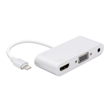 iOS핀 HDMI 디지털 AV 어댑터 미러링 복제 모니터 스마트폰 태블릿 프로젝터