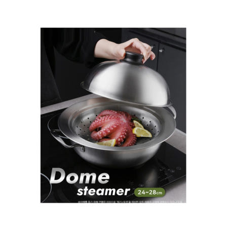 저수분 요리 견고한 위생 스테인리스 찜기 세트