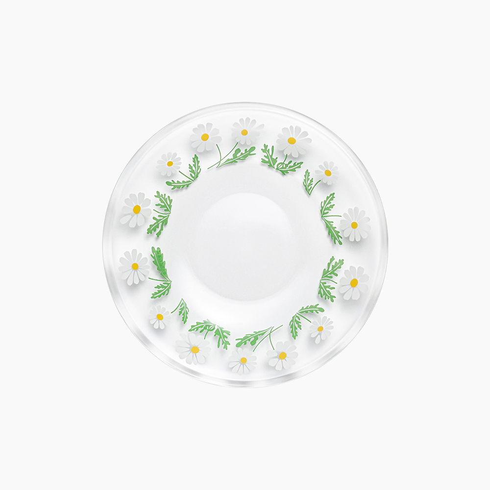 [아데리아] 레트로 유리 플레이트 12cm, Nobana - 상품 이미지