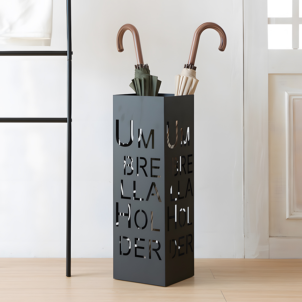 타이포 철제 우산꽂이 업소용 카페 사무실 현관 신발장 우산통 걸이 거치대