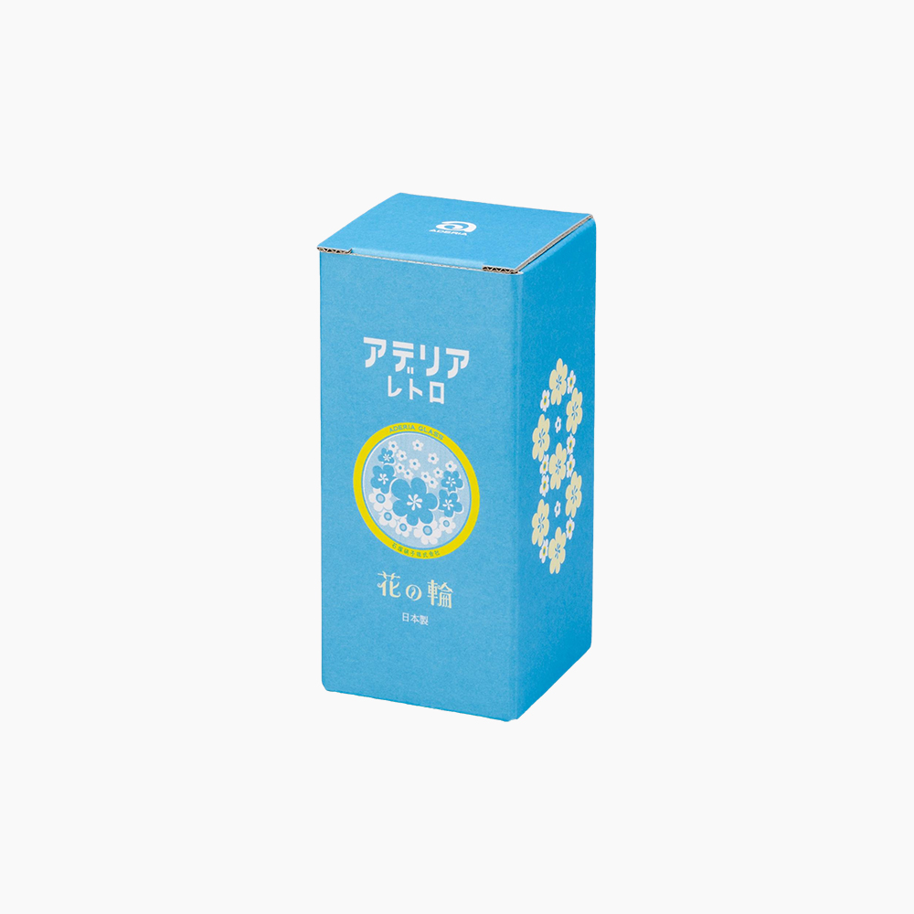 [아데리아] 레트로 유리 고블렛잔 305ml Hananowa - 상세 이미지 2