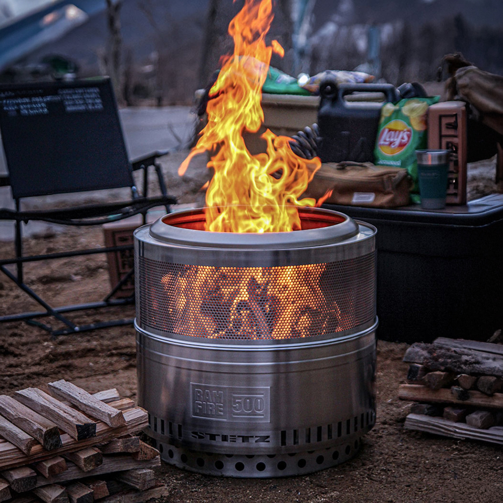 스테츠 램파이어 280 캠핑 화로대 바베큐 그릴 불멍 접이식 화로 - 상세 이미지 2