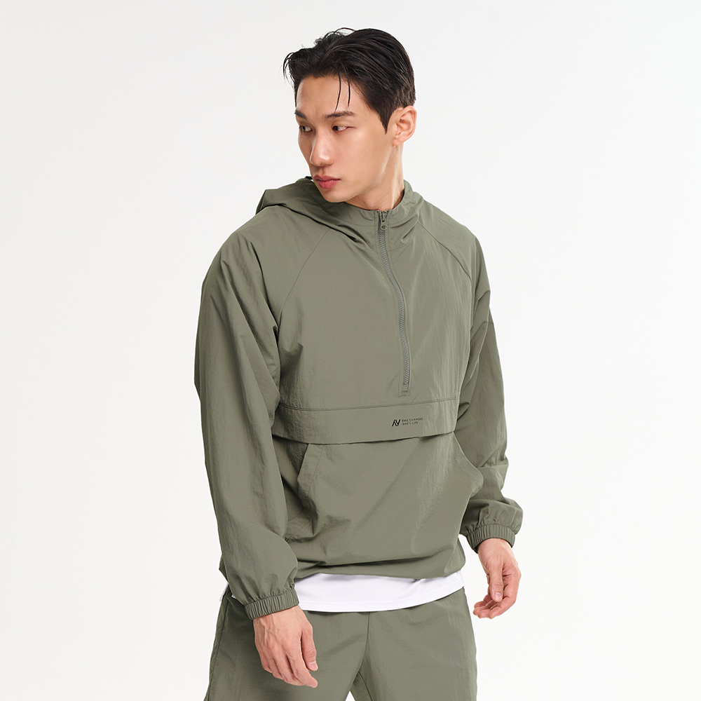 [2PACK] 남자 여성 캠프 아노락 러닝 자켓 바람막이 긴팔 운동복 런닝 등산복 이미지 7