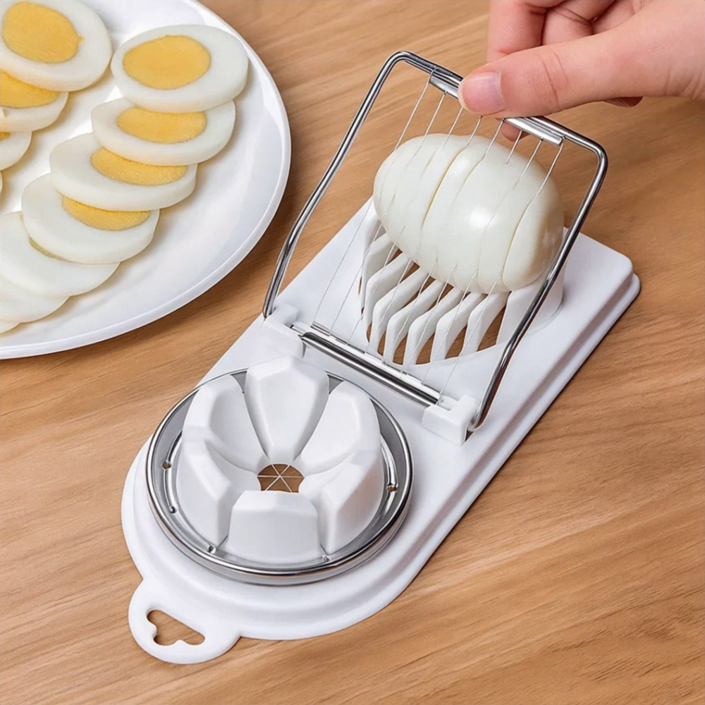 삶은달걀 슬라이서 이지컷 계란 커팅기 커터 에그 절단기 자르기 썰기 조각 자르는도구 기계