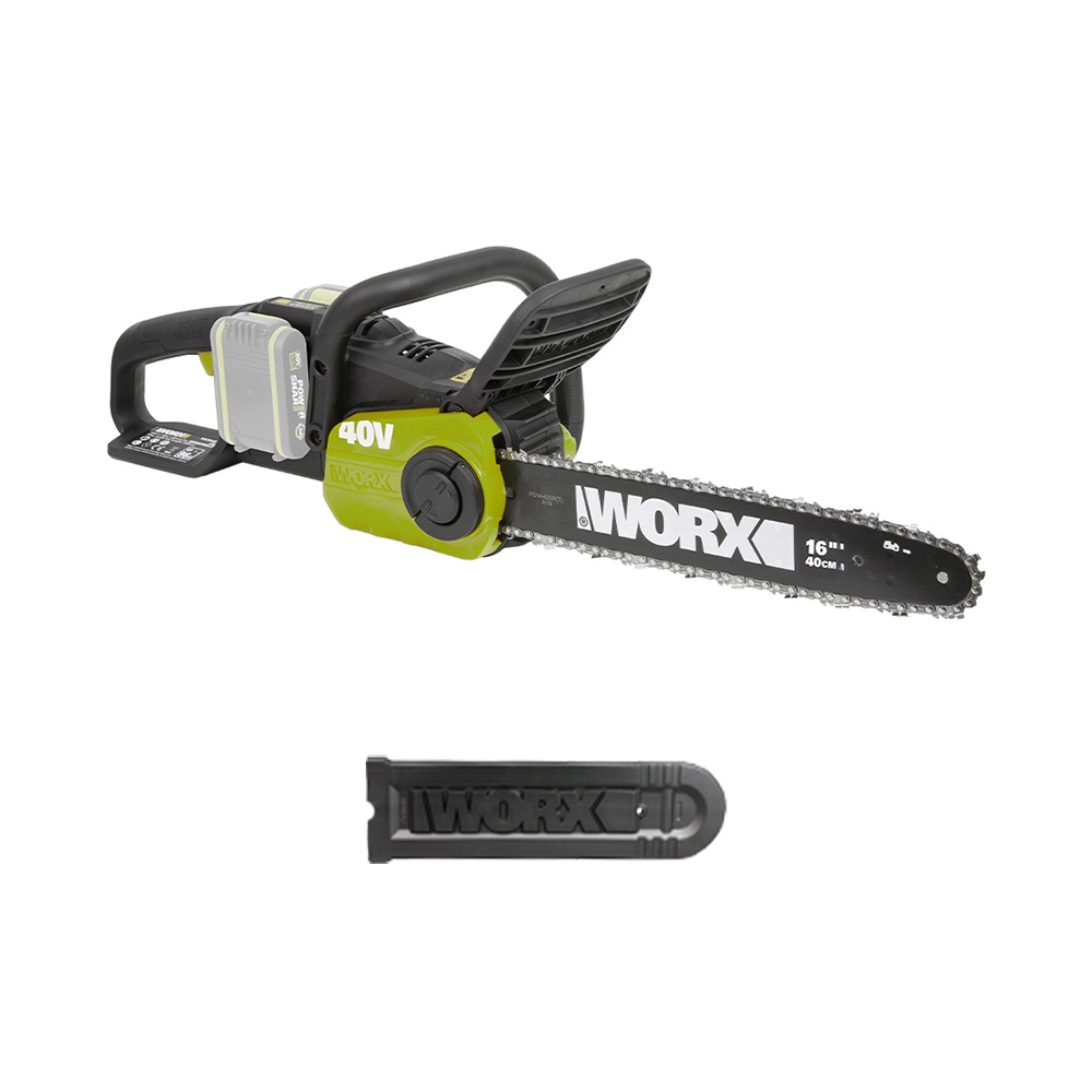 웍스 충전 체인톱 베어툴 40V BL WD384.9 전기톱